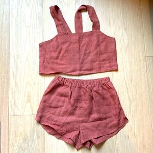 Vitamin A Linen Tallows Set XS